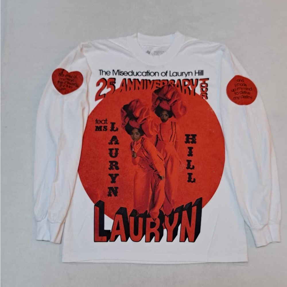 Lauryn Hill "Miseducation of Laryn Hill 25th Anniversary Tour Tee - SIZE SMALL